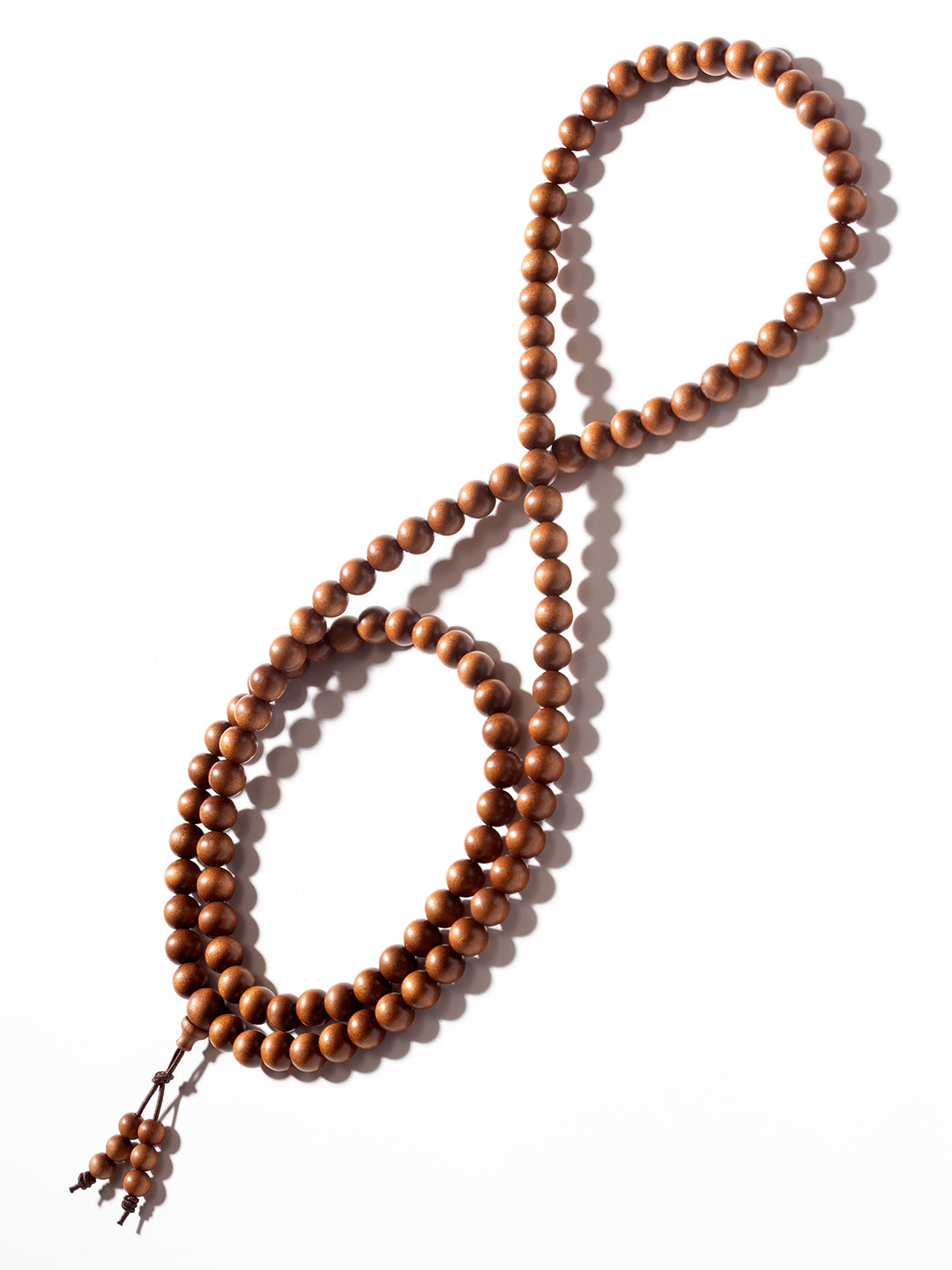 Dark Heartwood Old Mountain Sandalwood 108-Bead Mala