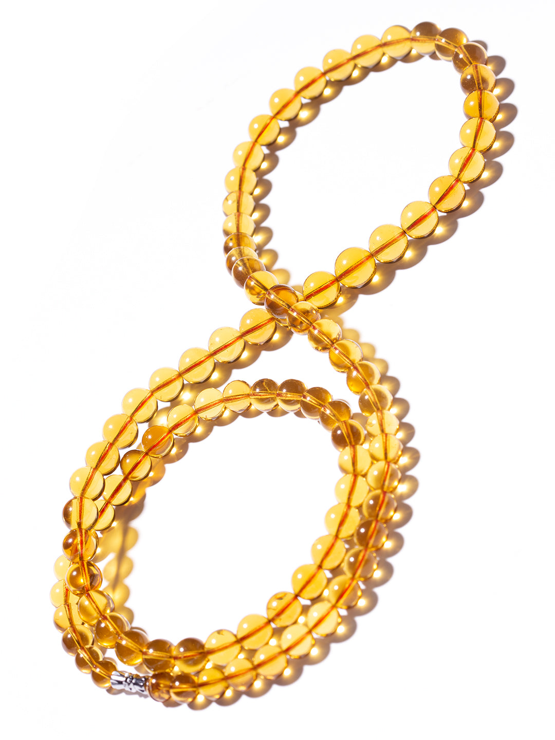 Green Tea Amber Necklace