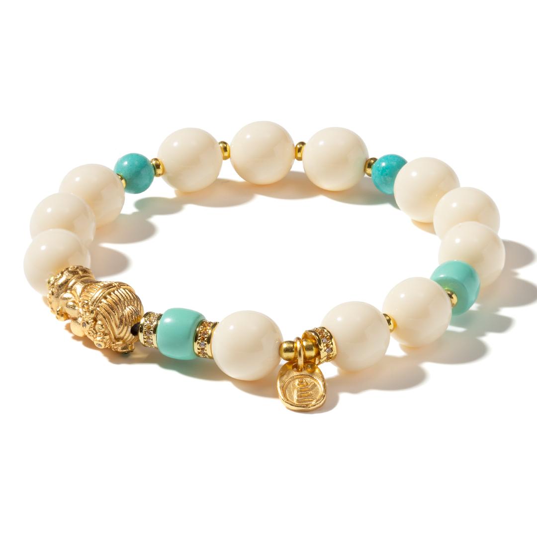 Ivory Nut Jambhala Bracelet | Zensambodhi