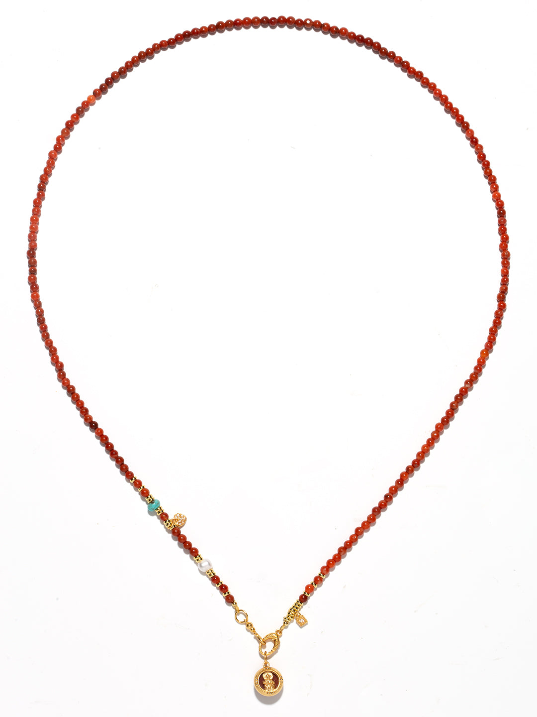 Southern Red Jambhala Necklace | Zensambodhi