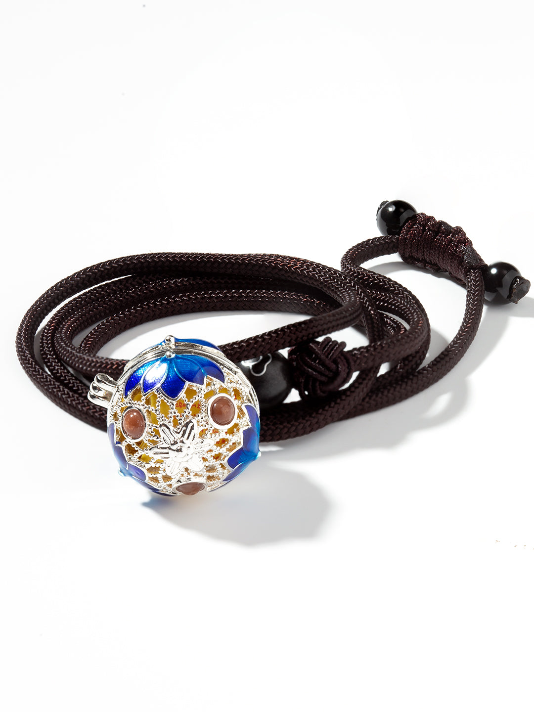 Cloisonné Openwork Sachet Sphere Pendant