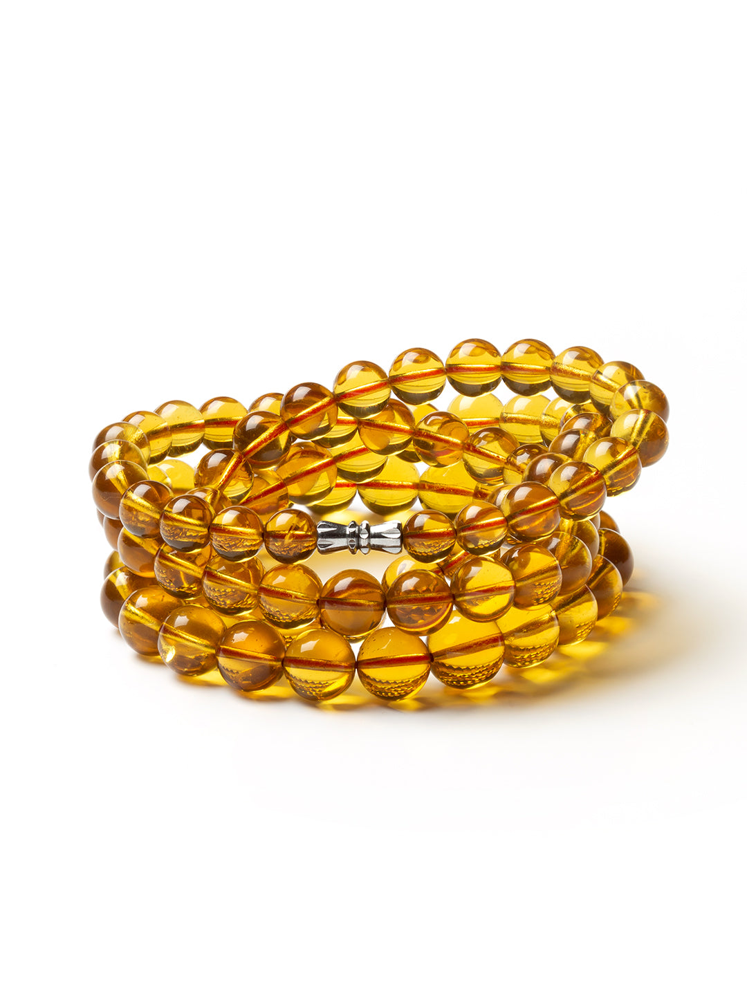 Green Tea Amber Necklace