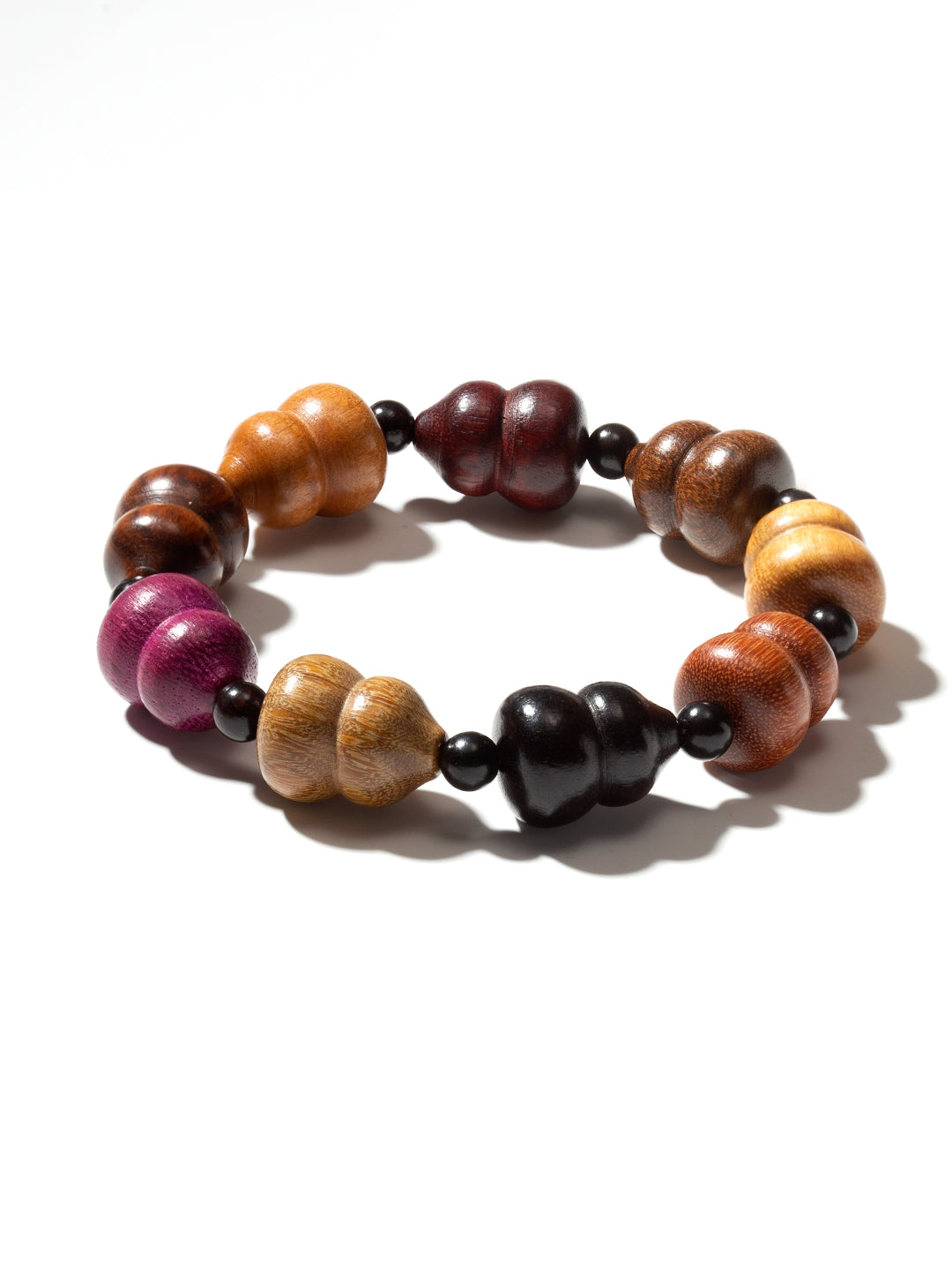 Multiwood Gourd Bracelet