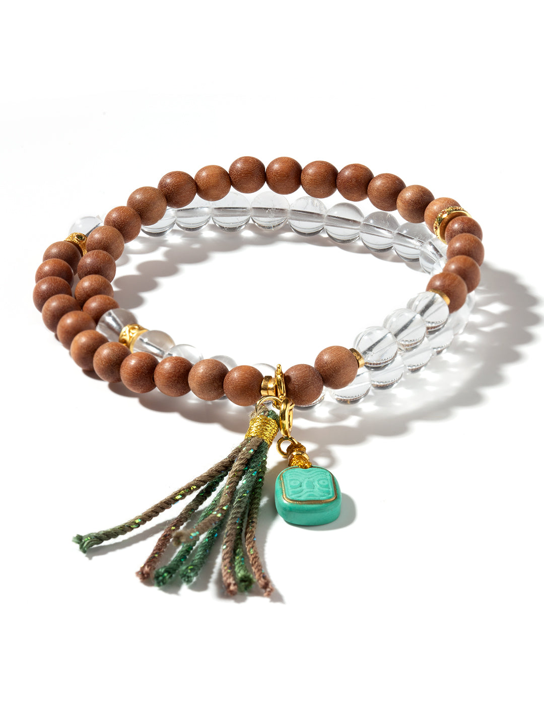 Barbie Nut Quartz Double Wrap | Zensambodhi