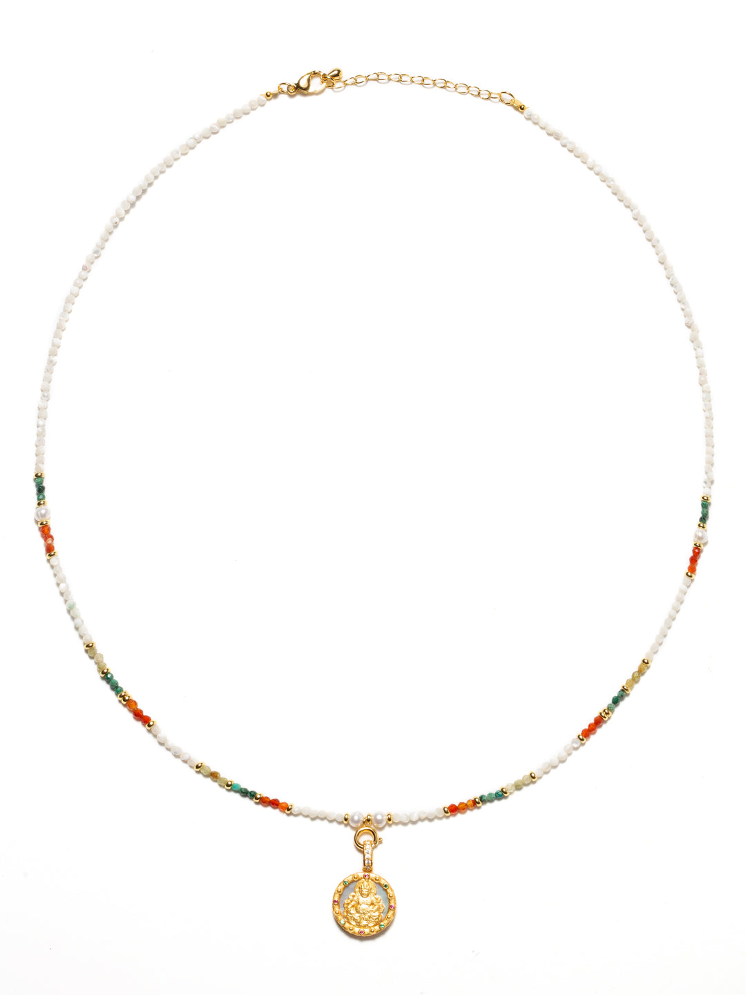 Shell Pearl Jambhala Pendant | Zensambodhi