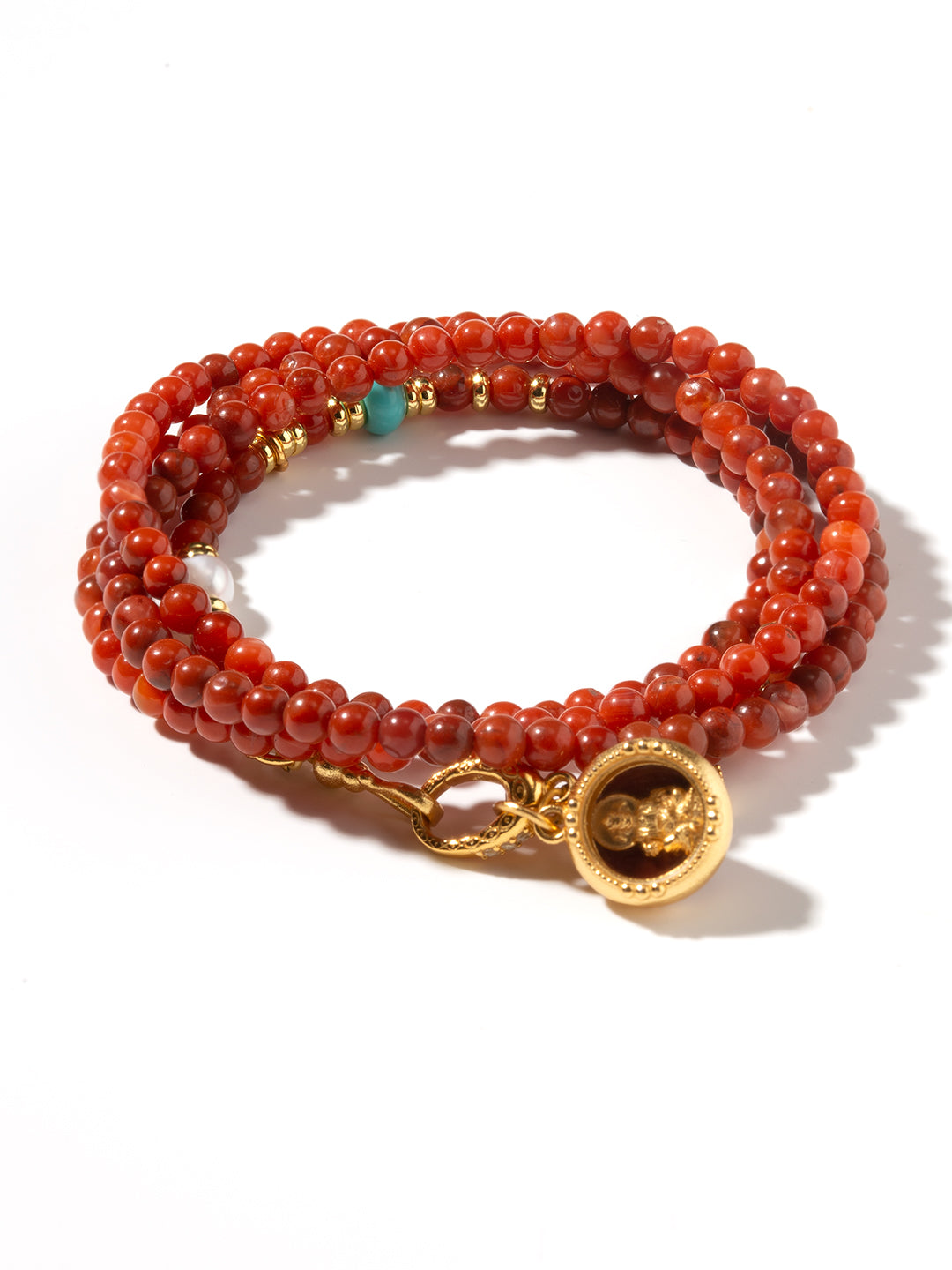 Southern Red Jambhala Necklace | Zensambodhi