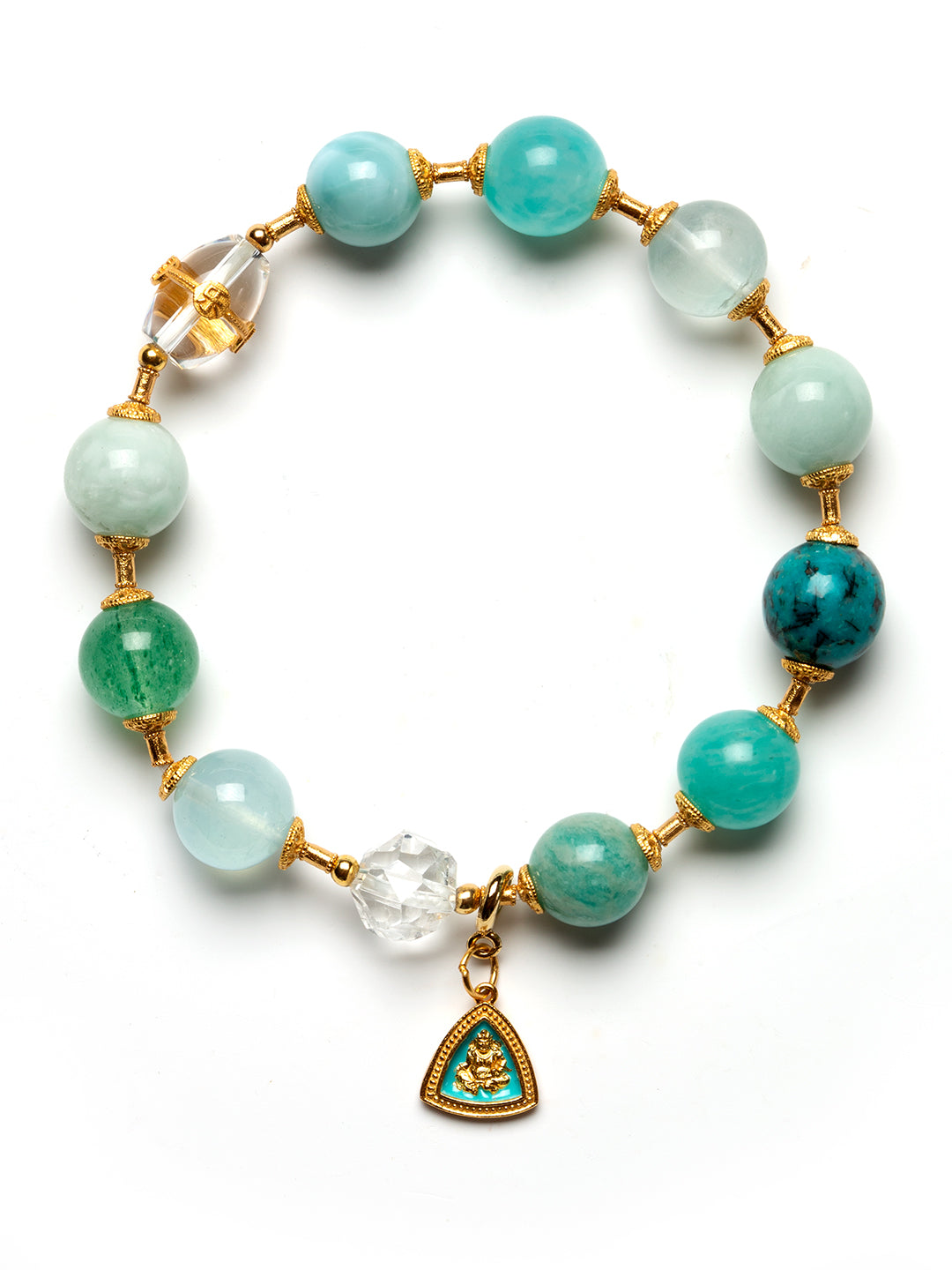 Silver Azure Treasure Bracelet | Zensambodhi