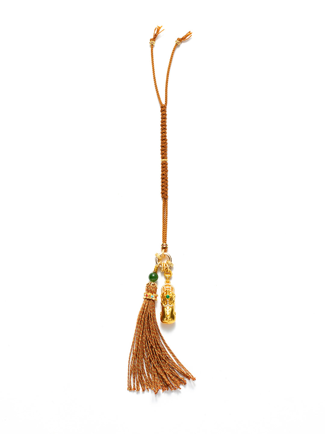 Golden Pixiu Copper Pendant | Zensambodhi
