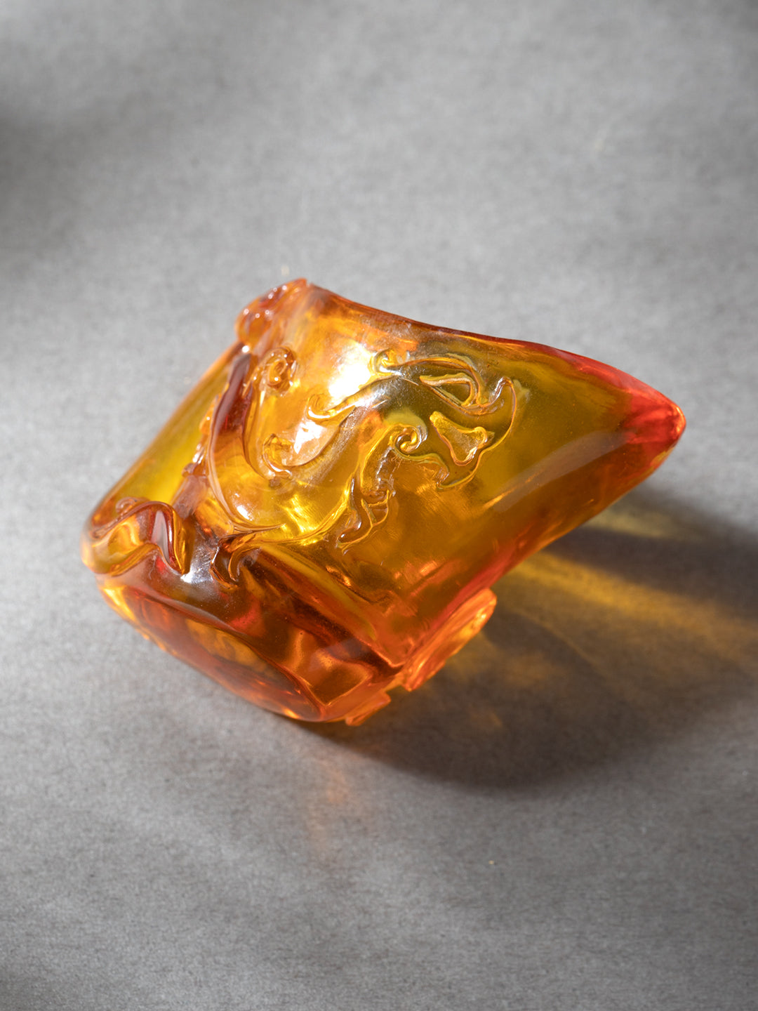 Amber Mini Chalice Pendant