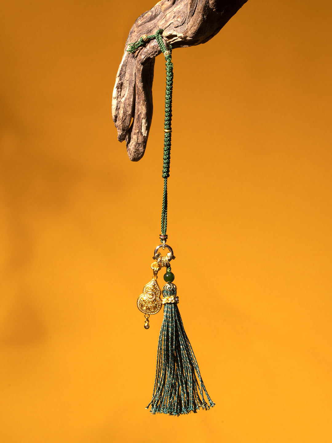 Golden Gourd Copper Pendant | Zensambodhi