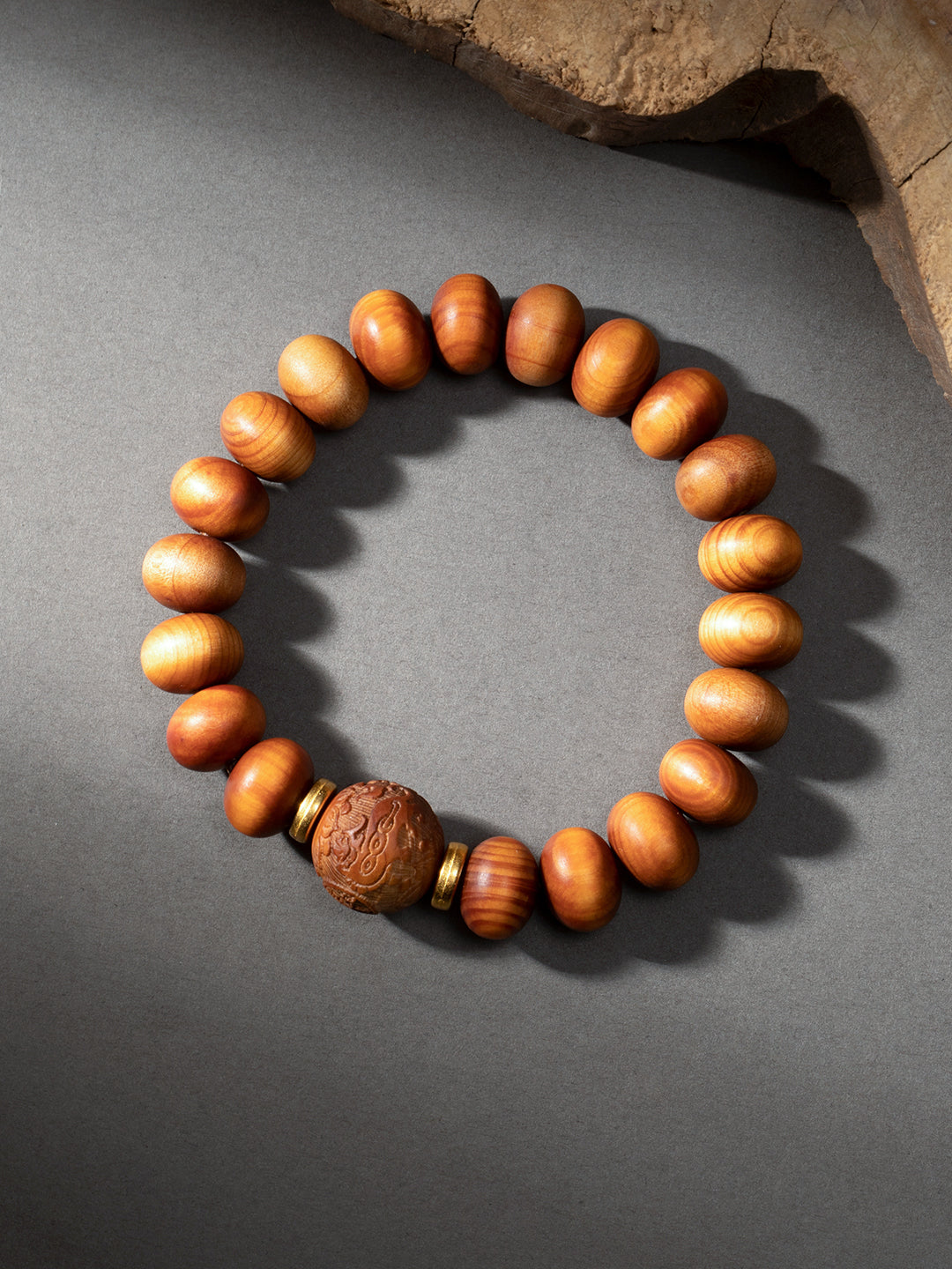 High-Oil Ya Bai Wood Bracelet