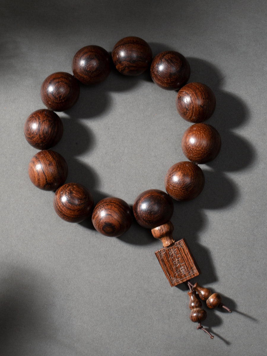 Tiger-Stripe Wood Bracelet