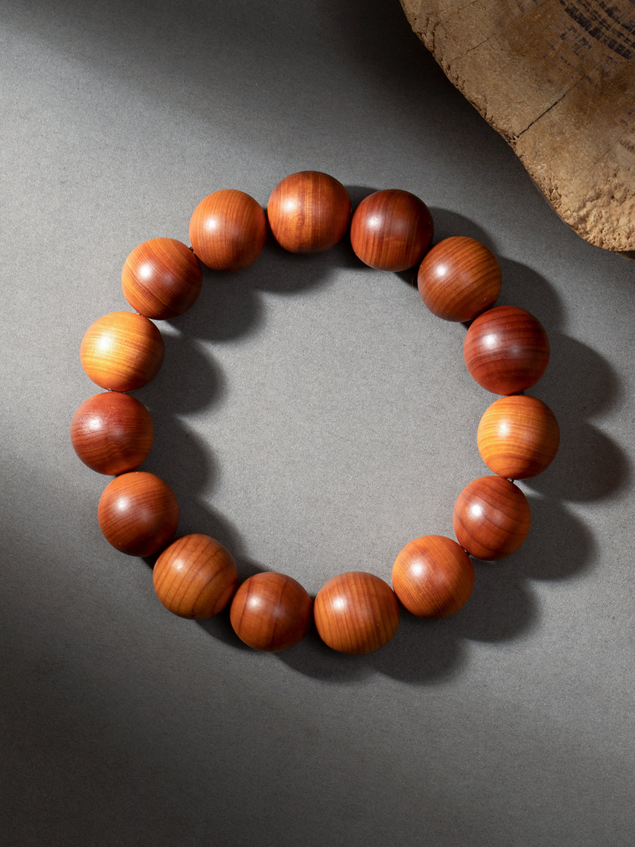 Aged Ya Bai Wood Bracelet
