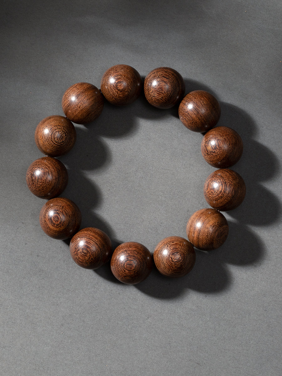 Golden Silk Wood Bracelet