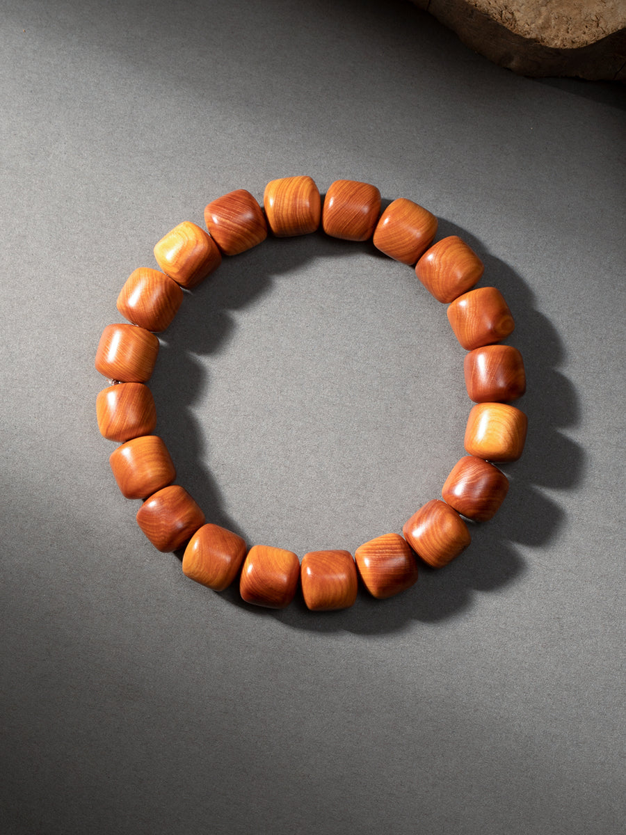 Aged Ya Bai Nan-Bead Bracelet