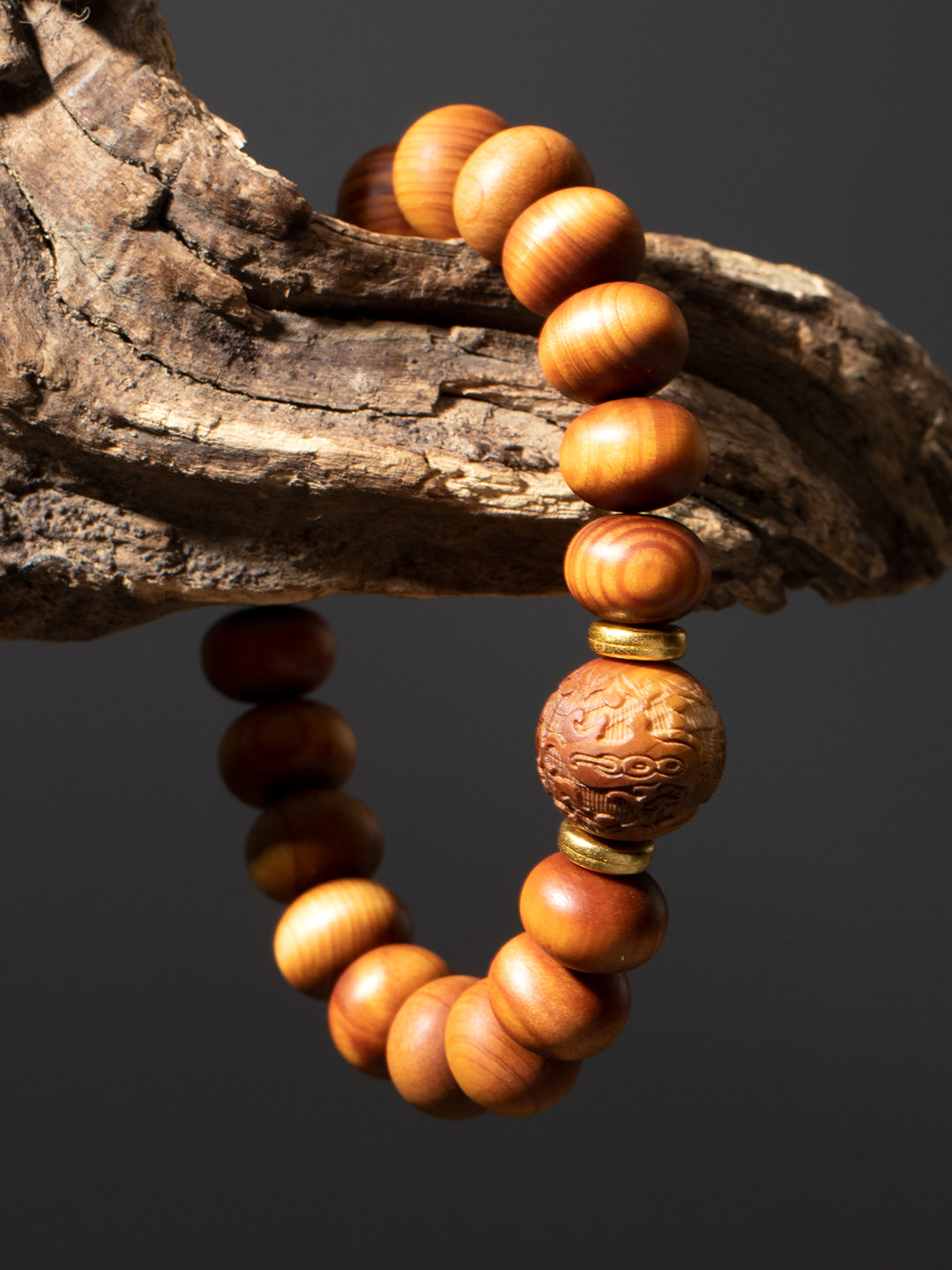 High-Oil Ya Bai Wood Bracelet