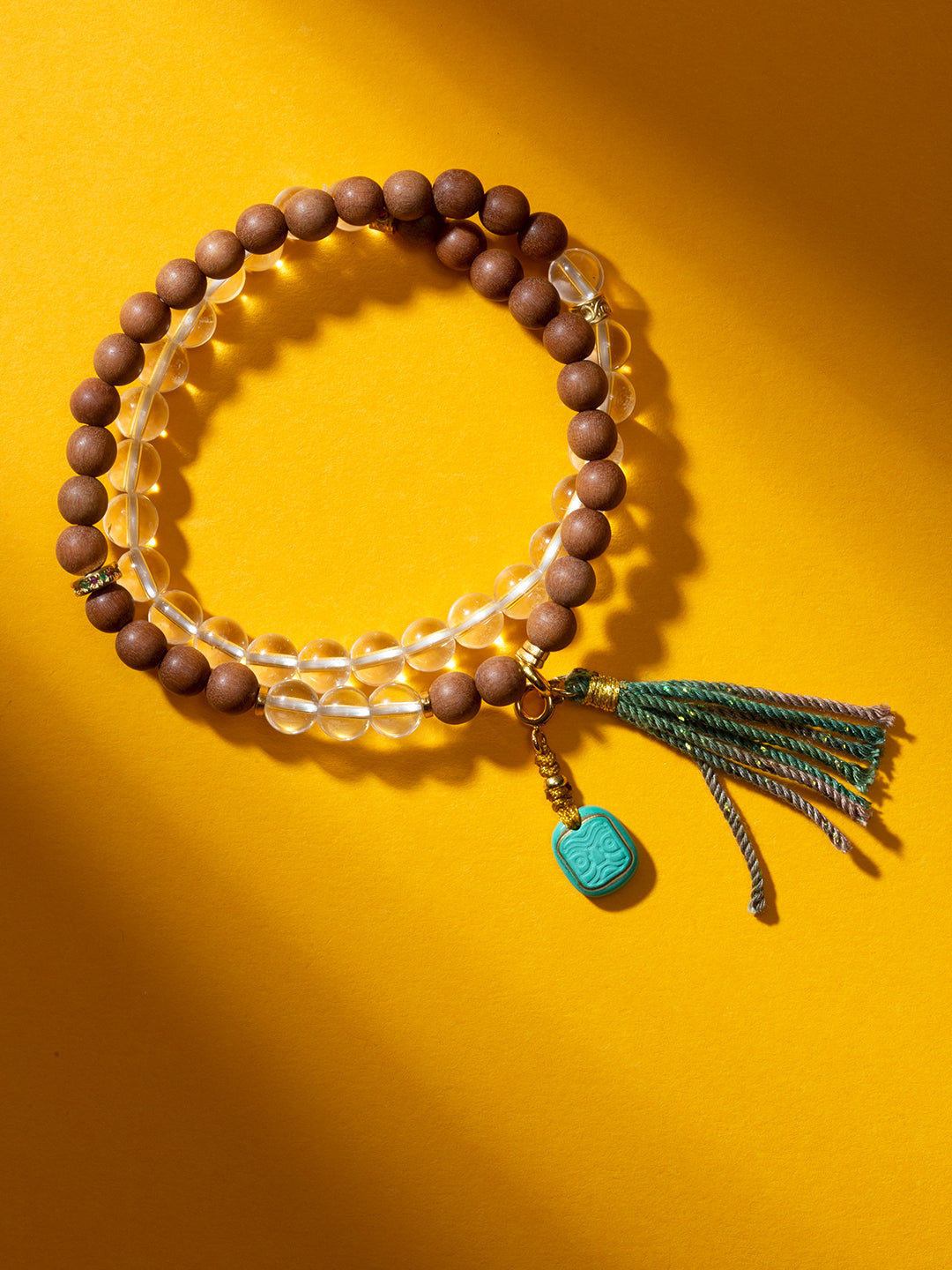 Barbie Nut Quartz Double Wrap | Zensambodhi