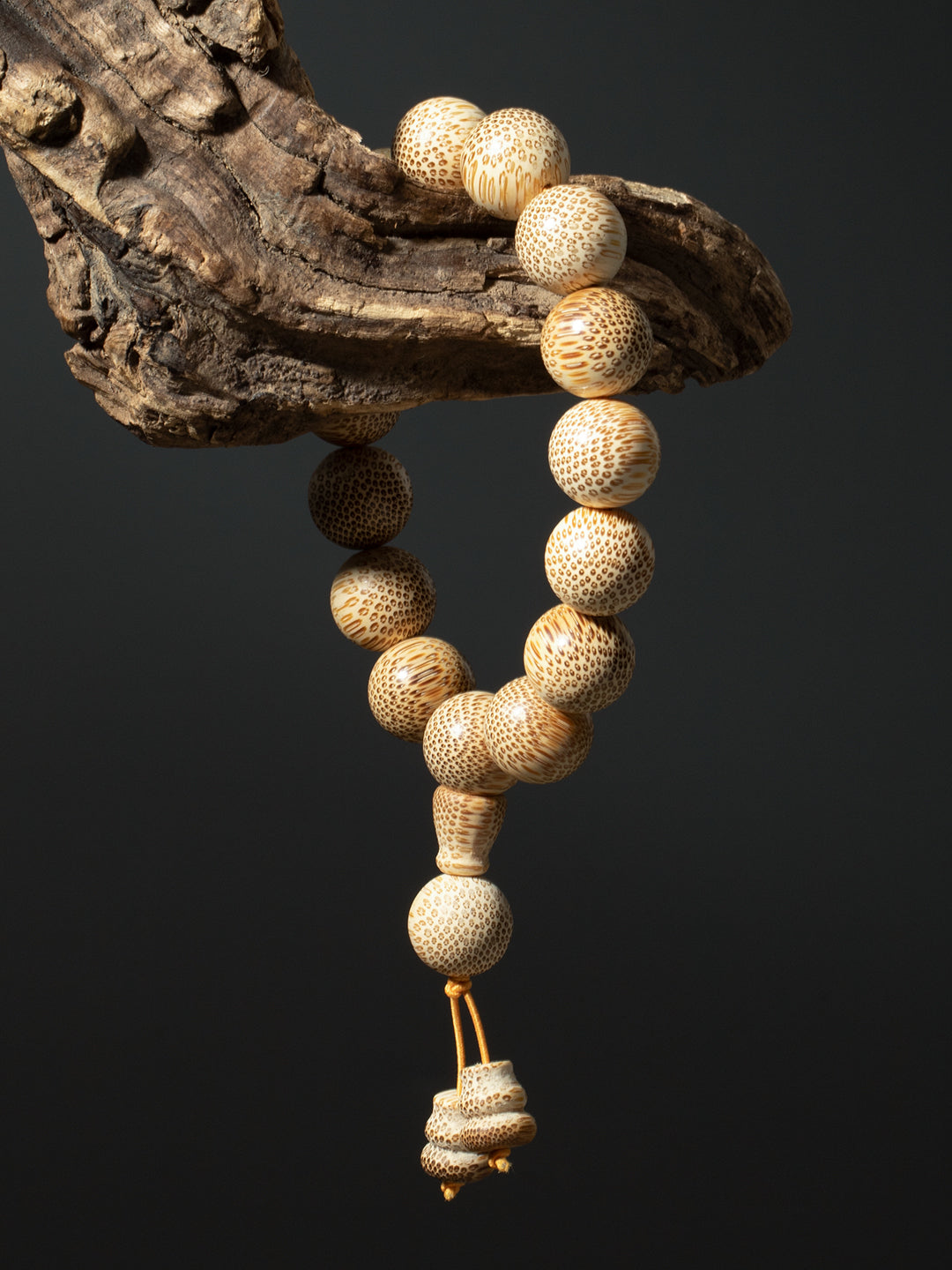Golden Thread Bamboo Bracelet