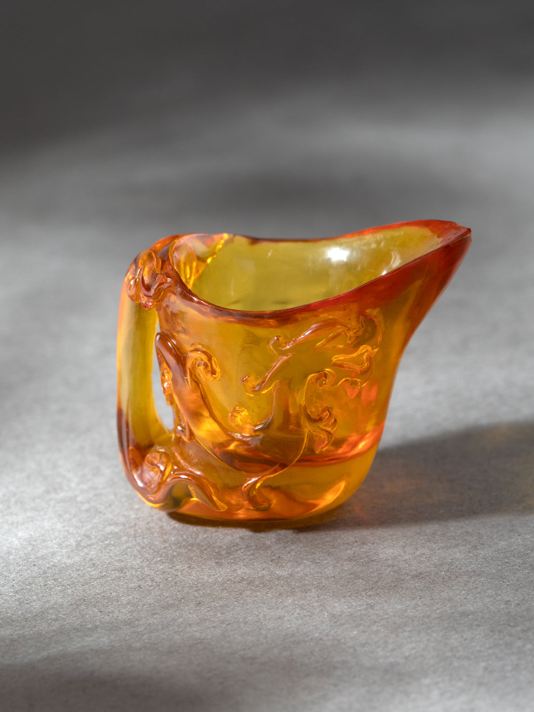 Amber Mini Chalice Pendant