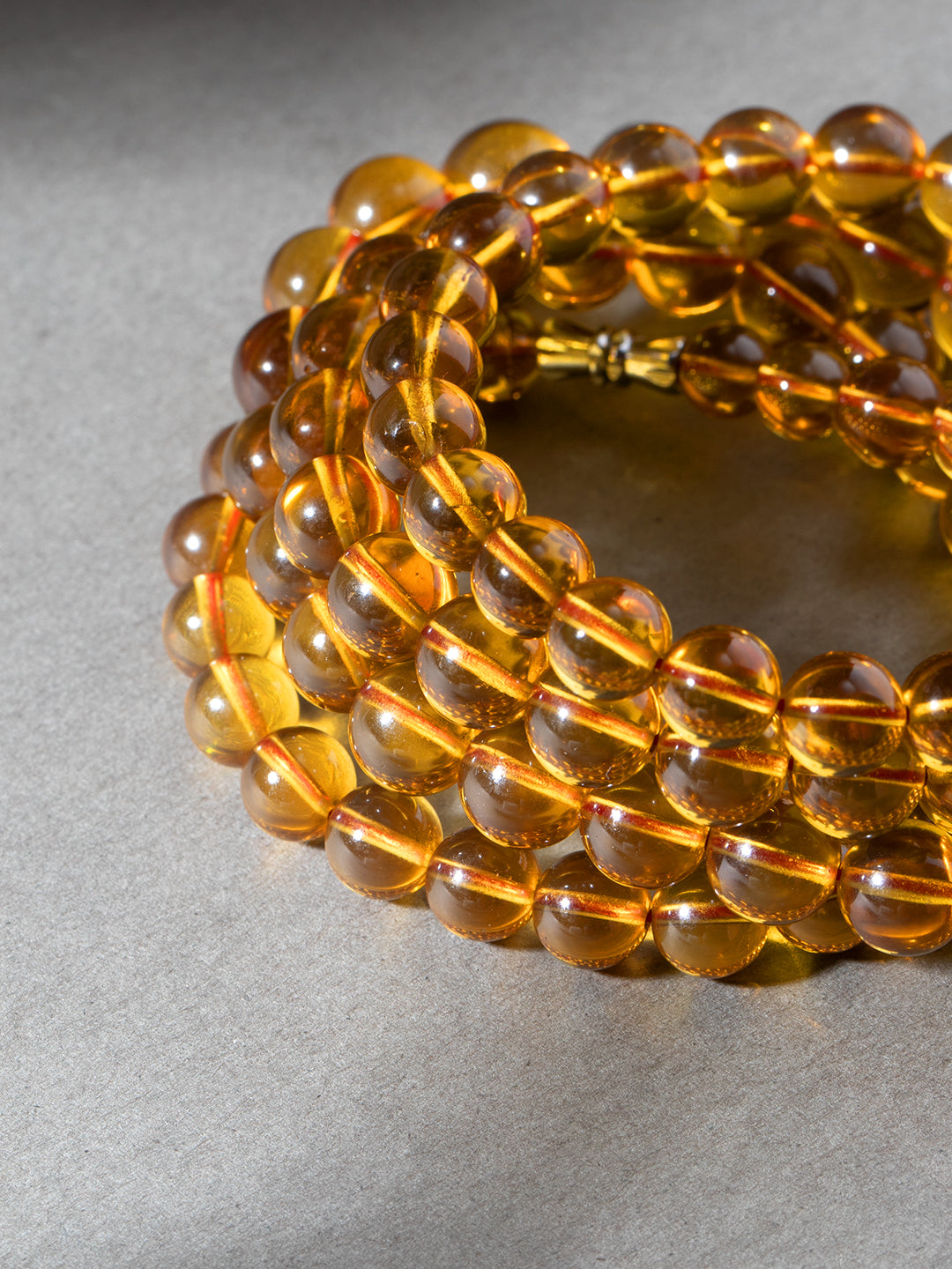 Green Tea Amber Necklace