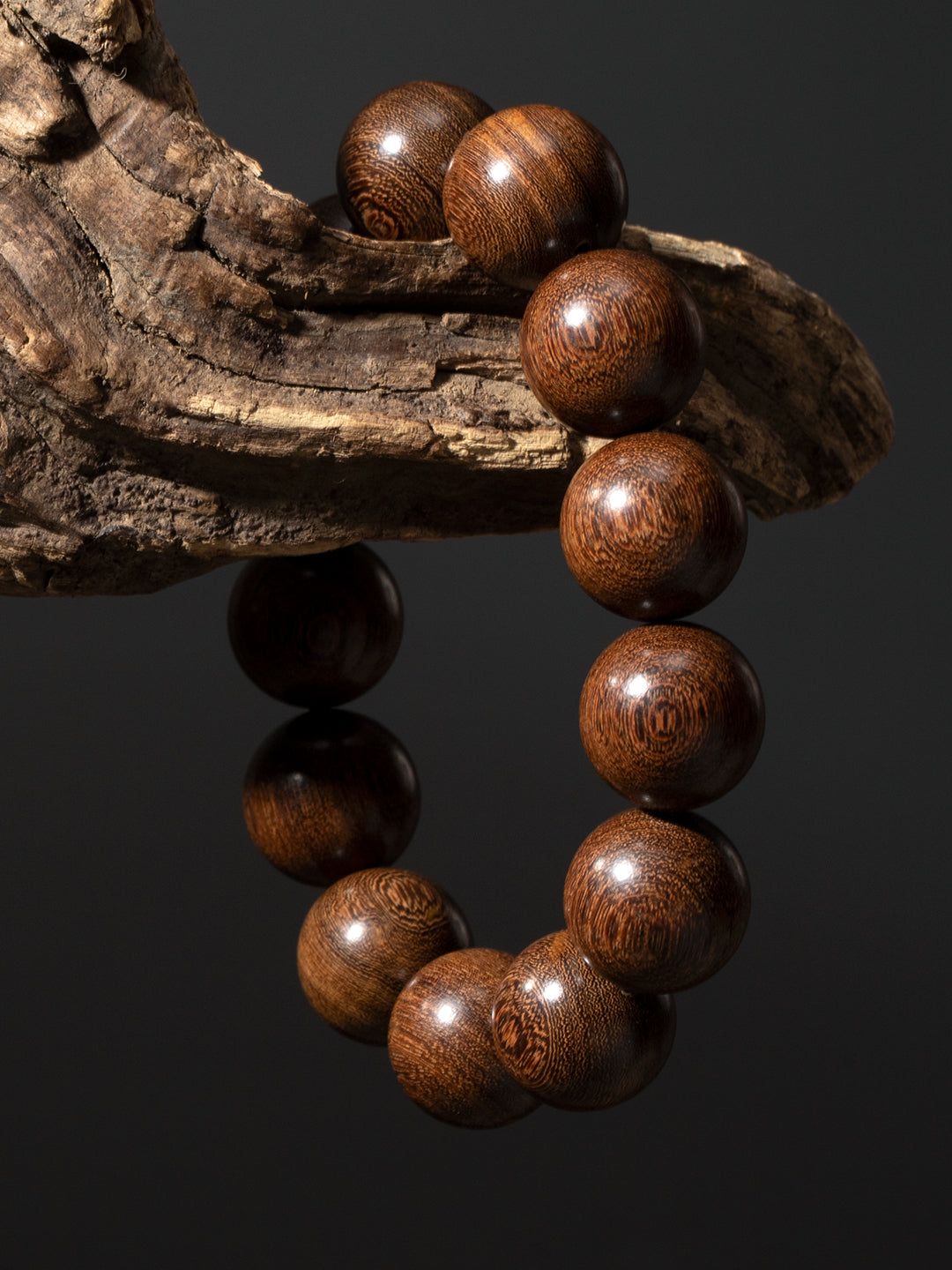 Golden Silk Wood Bracelet