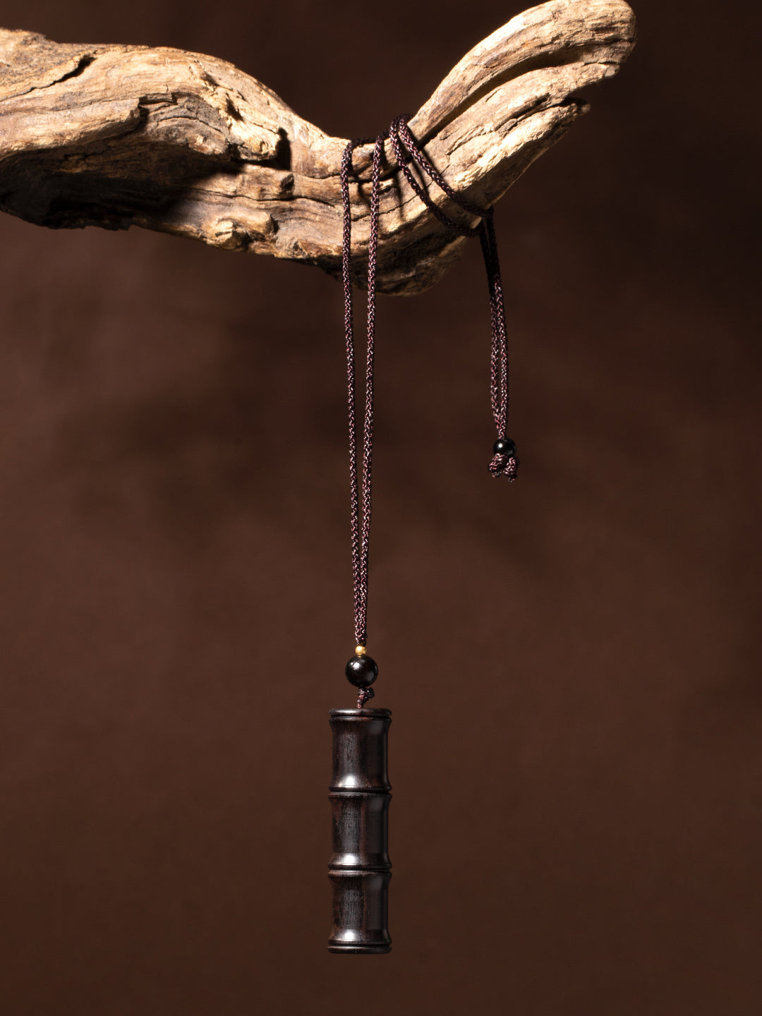 Ebony Bamboo-Joint Shurangama Mantra Gau