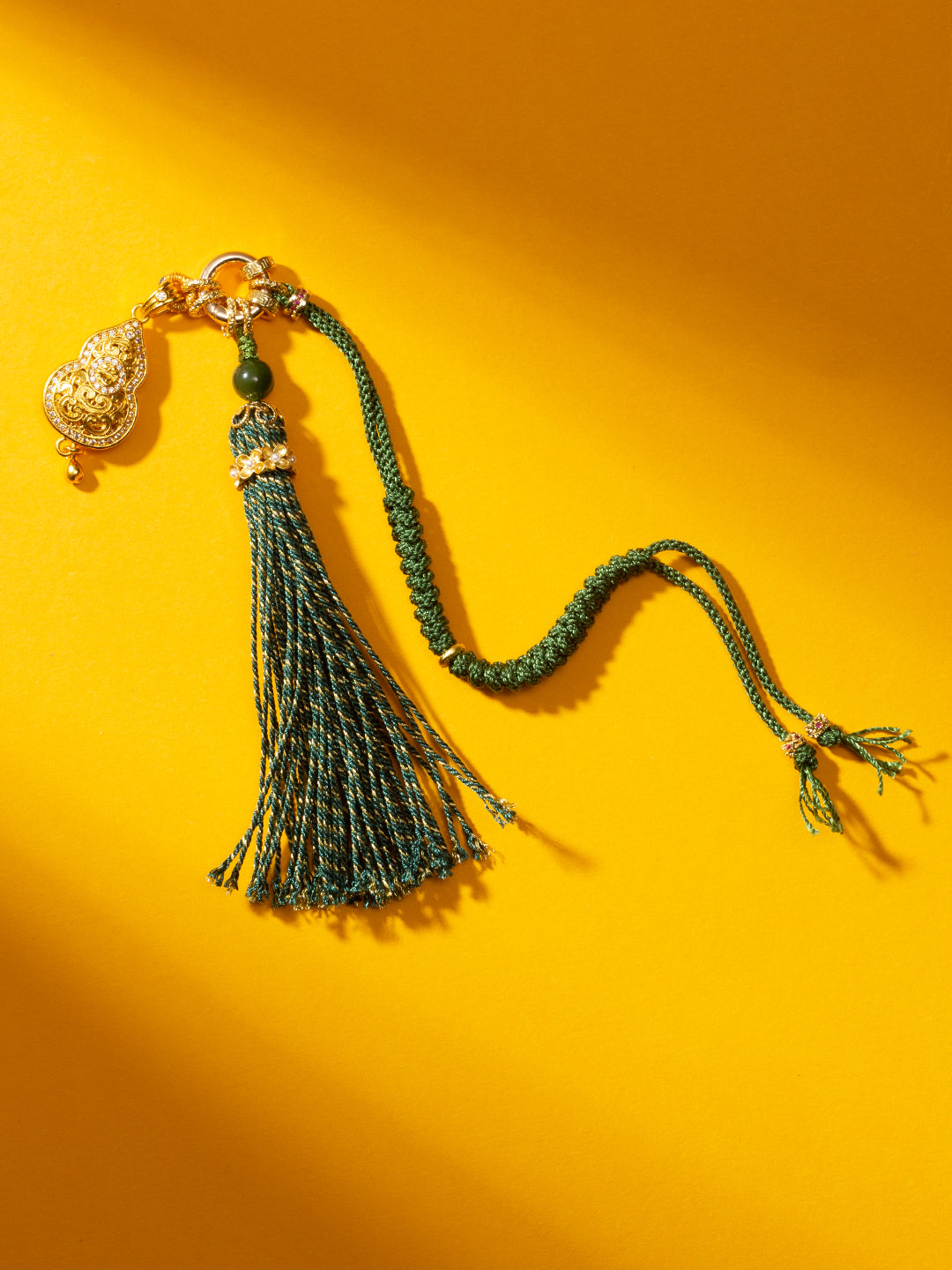 Golden Gourd Copper Pendant | Zensambodhi