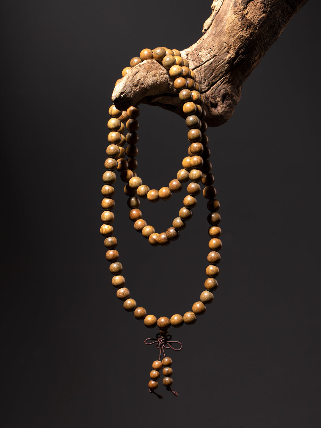 Argentine Green Sandalwood 108-Bead Mala