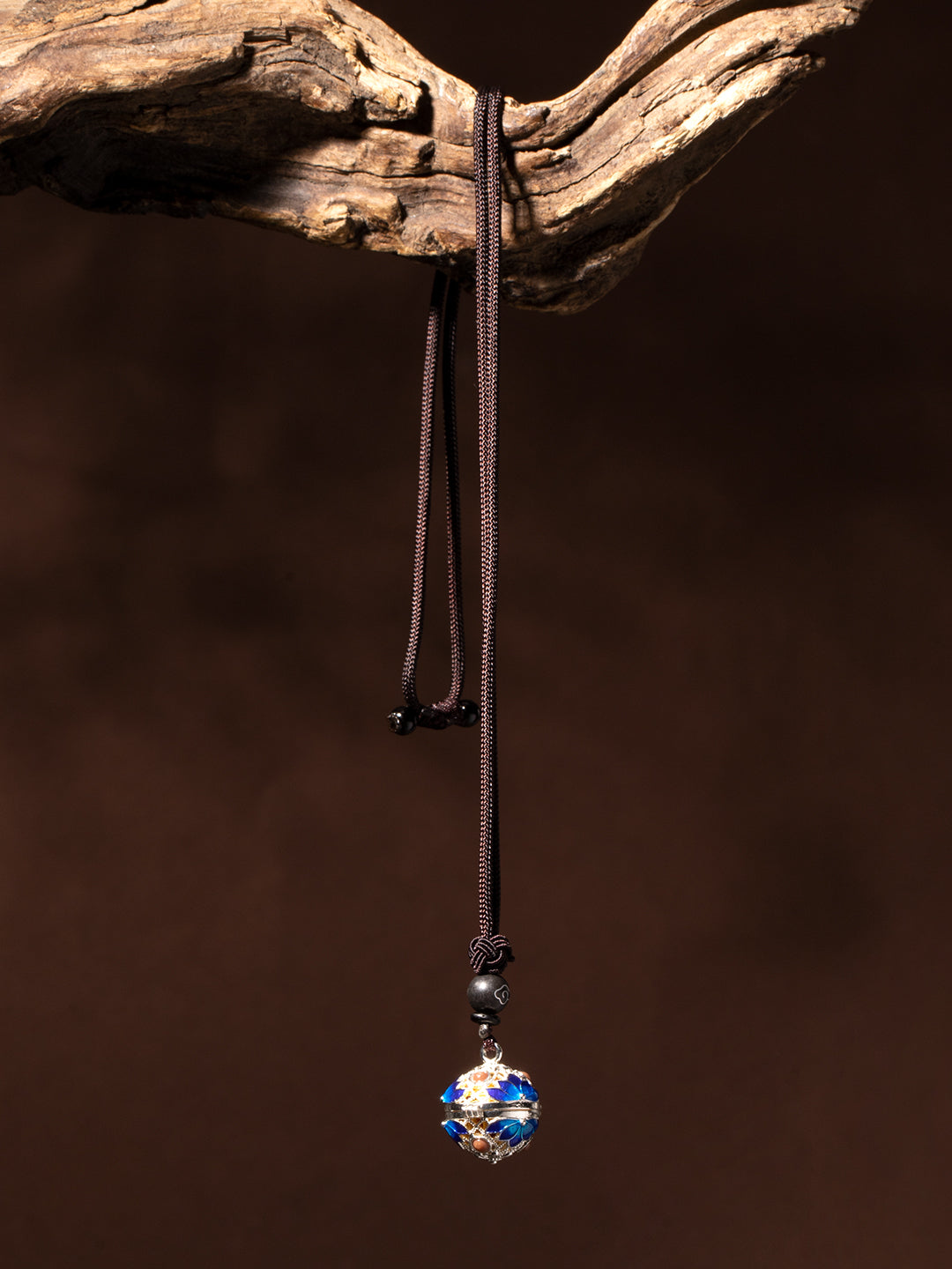 Cloisonné Openwork Sachet Sphere Pendant