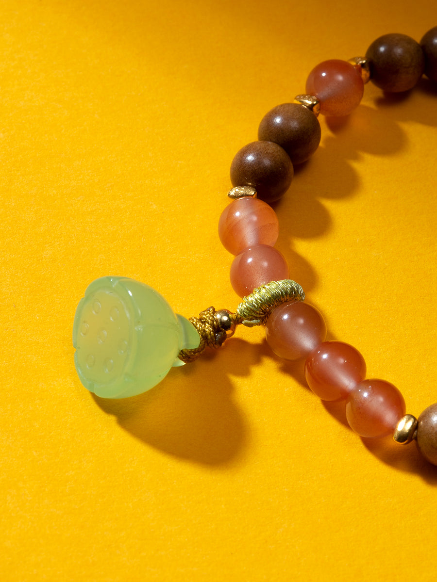Nanmu Red Amber Bracelet | Zensambodhi