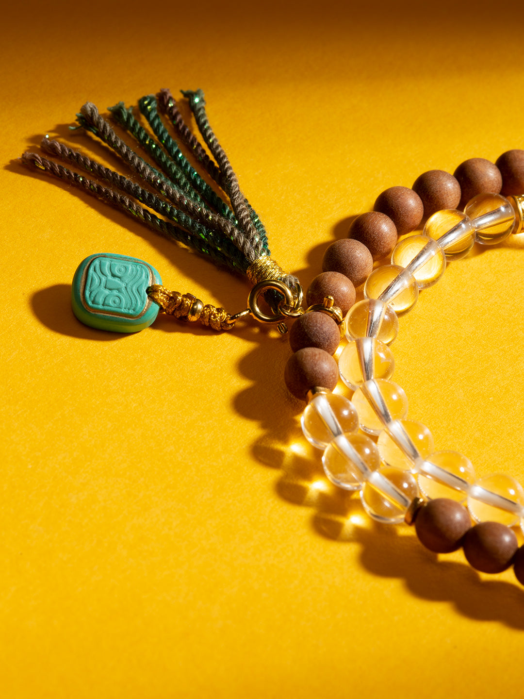 Barbie Nut Quartz Double Wrap | Zensambodhi