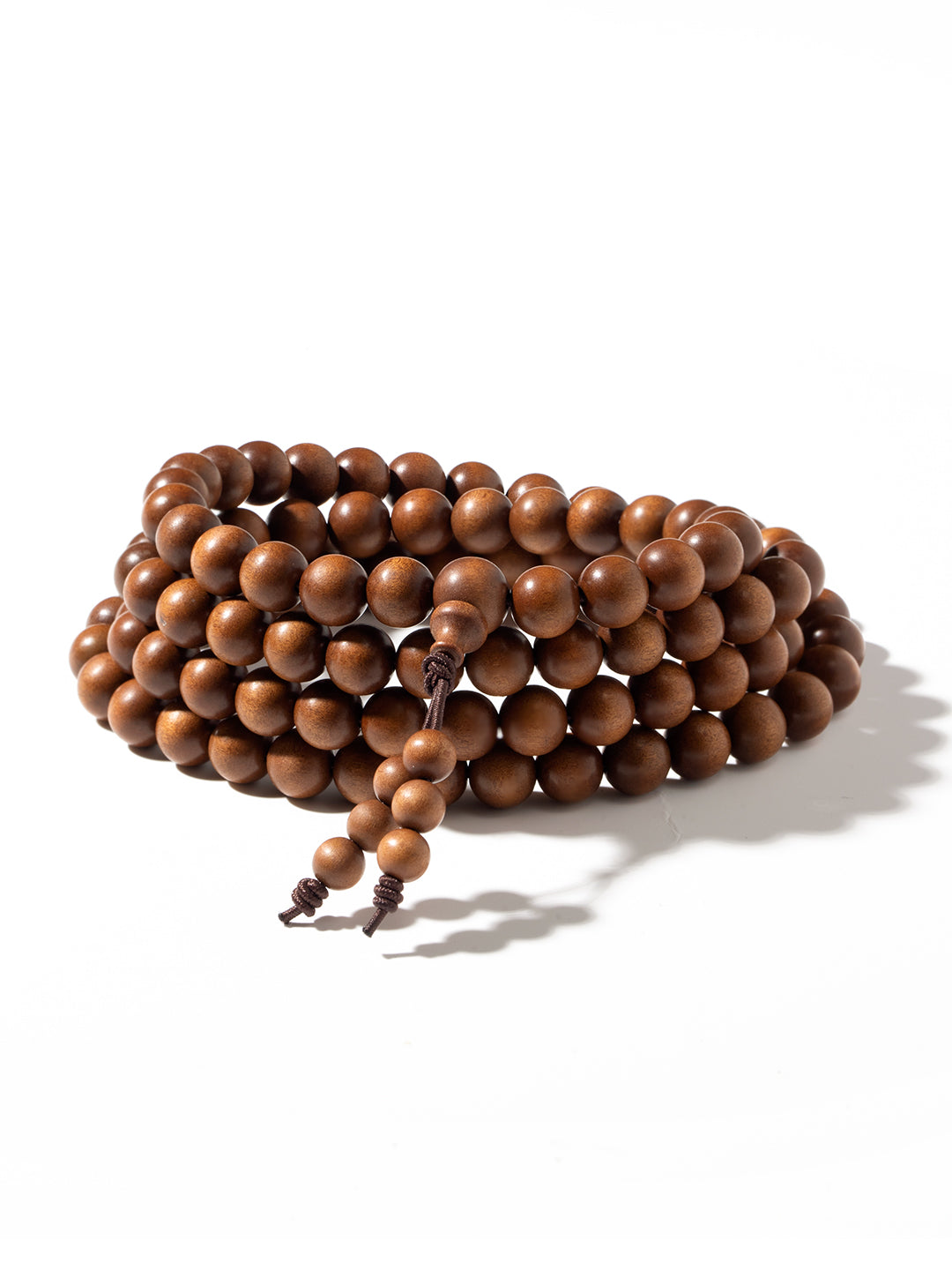Dark Heartwood Old Mountain Sandalwood 108-Bead Mala
