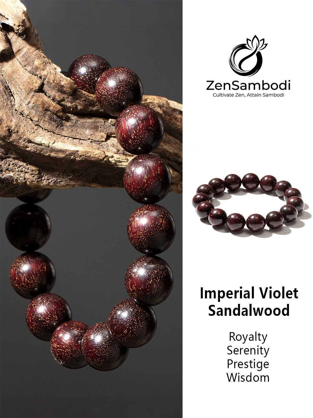 African Small-Leaf Zitan Bracelet
