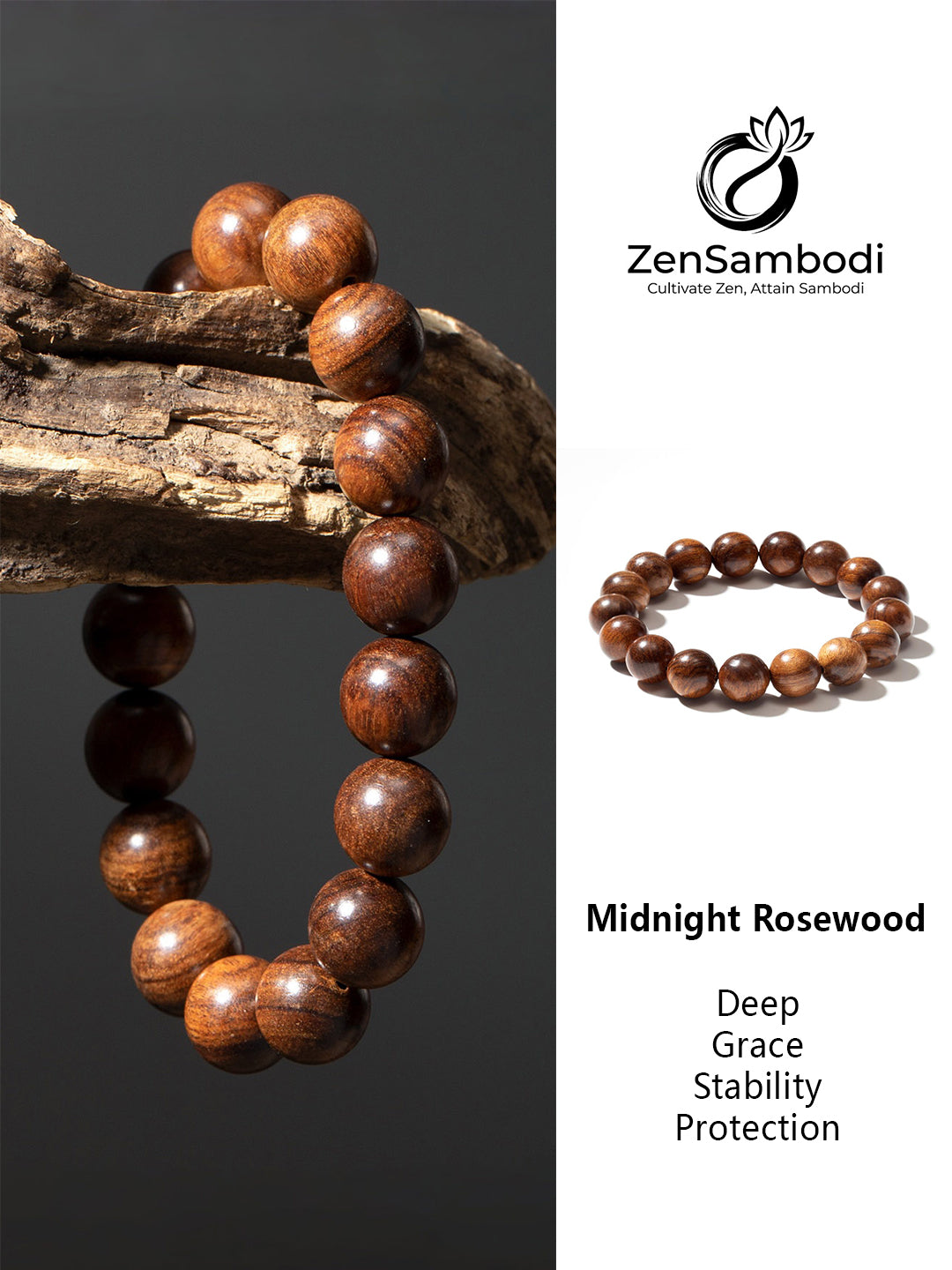 Black Rosewood Bracelet