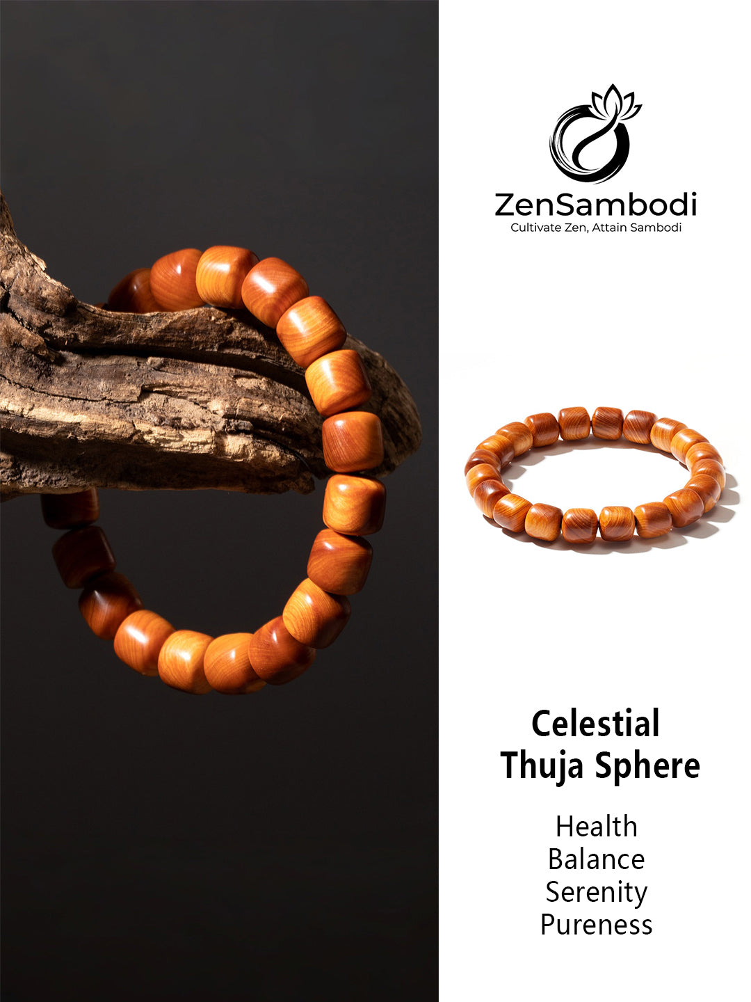 Aged Ya Bai Nan-Bead Bracelet